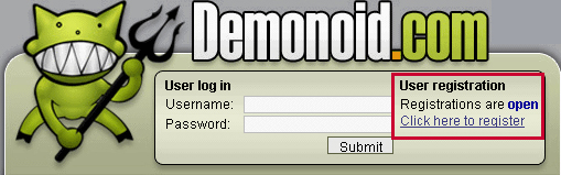 Demonoid Code